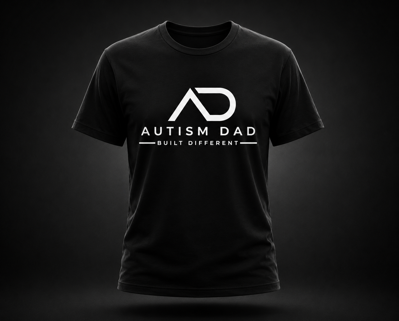 Autism Dad Built Different Tee