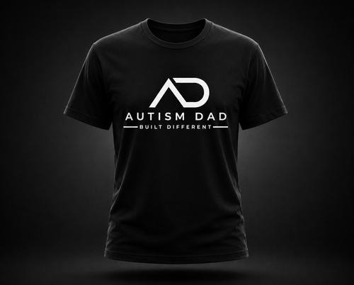 Autism Dad Built Different Tee