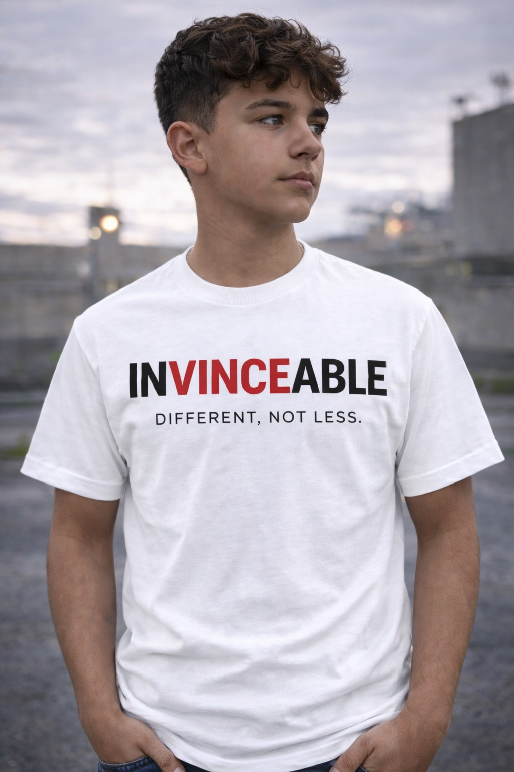 INVINCEABLE – Different, Not Less Tee