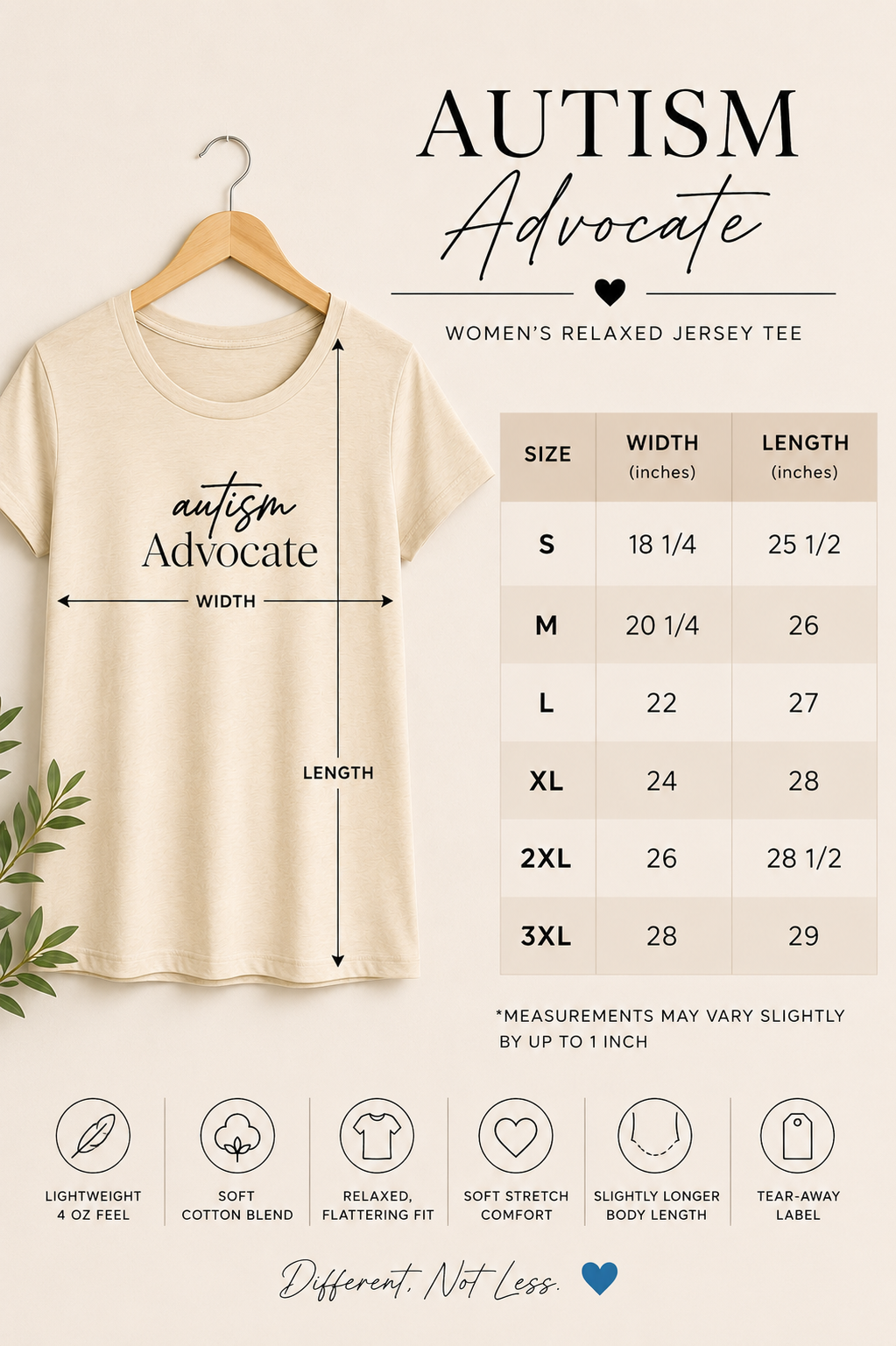 Autism Advocate Summer Tee ☀️